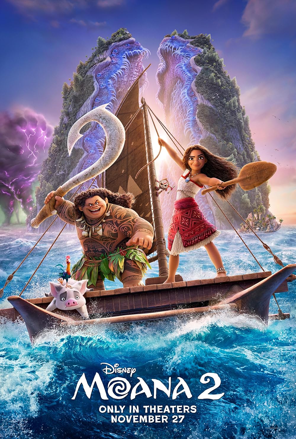 Moana 2 2024 Dual Audio