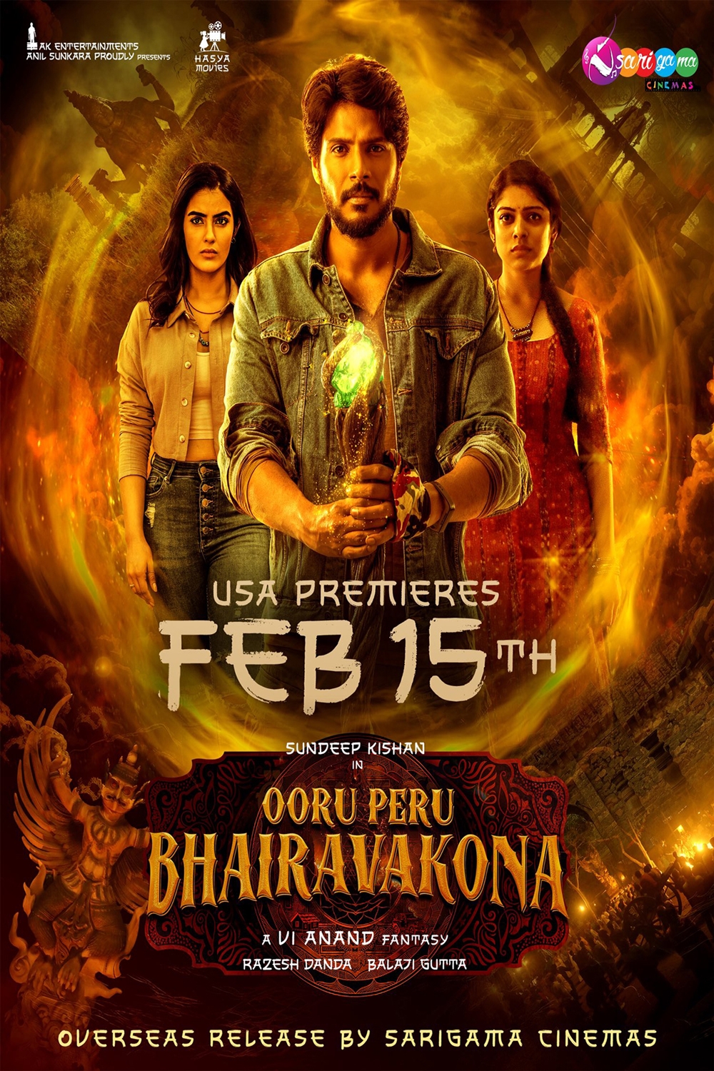 Ooru Peru Bhairavakona (2024) Dual Audio